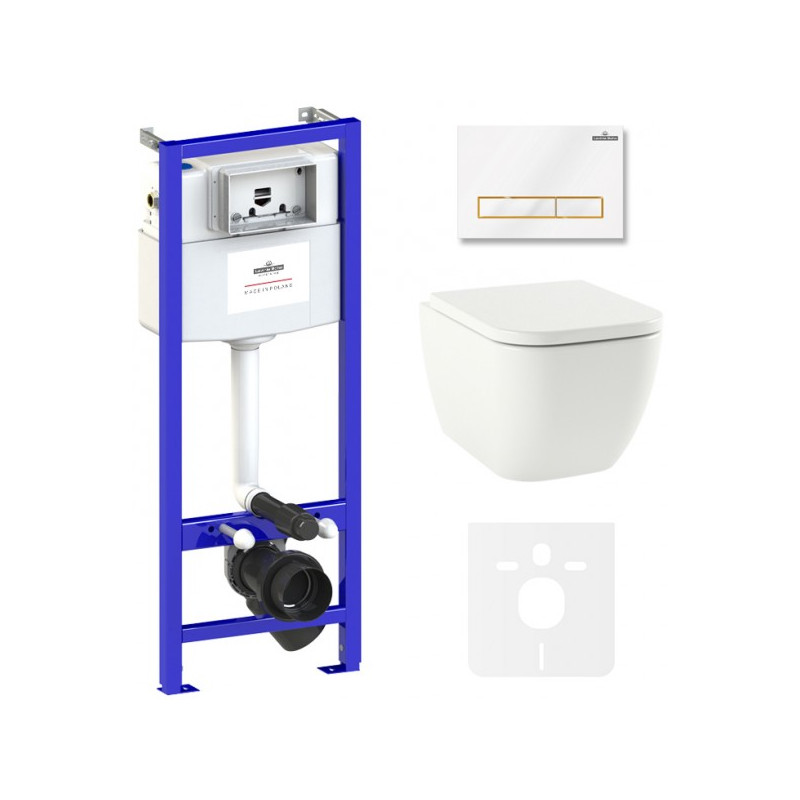 Инсталляция c унитазом Laviniа Boho Relfix One Rimless 75110113