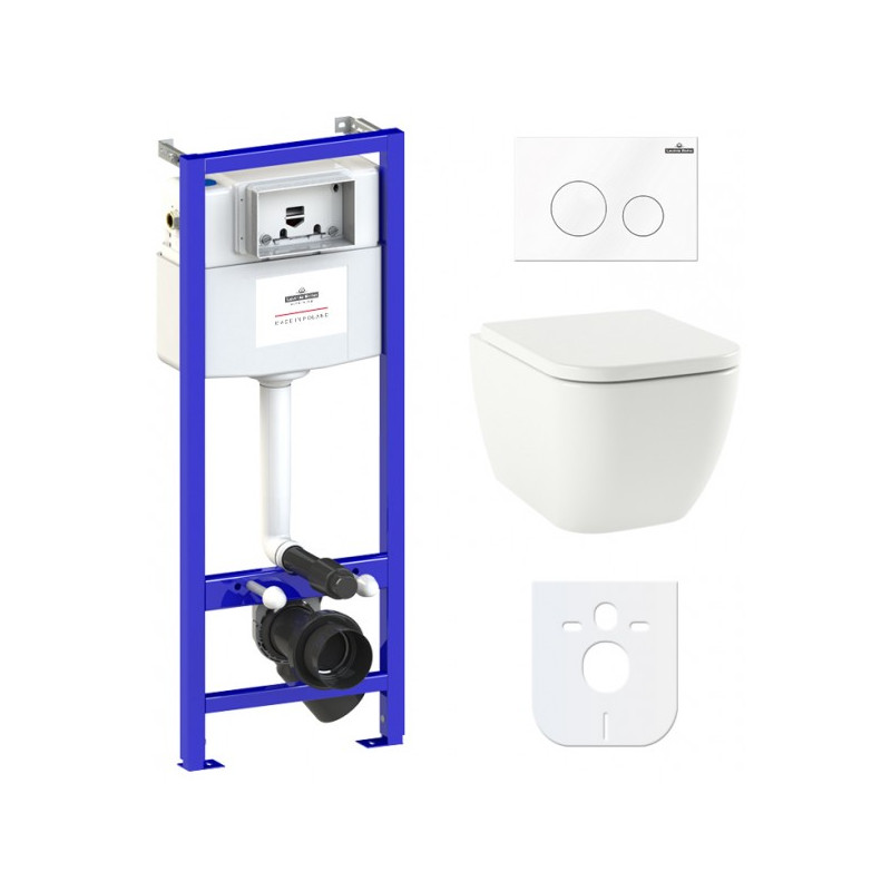 Инсталляция c унитазом Laviniа Boho Relfix One Rimless 77040077