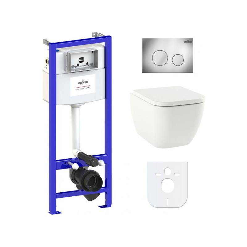 Инсталляция c унитазом Laviniа Boho Relfix One Rimless 77040078