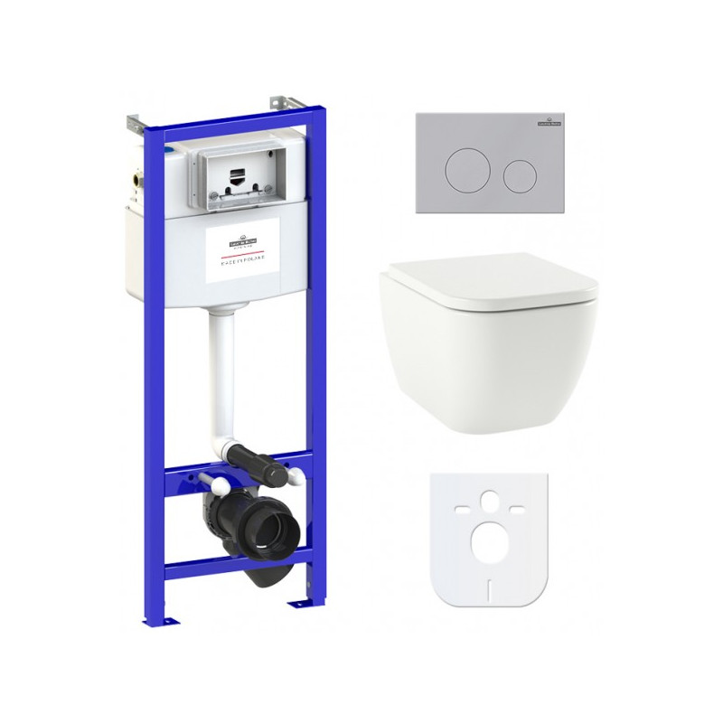 Инсталляция c унитазом Laviniа Boho Relfix One Rimless 77040079