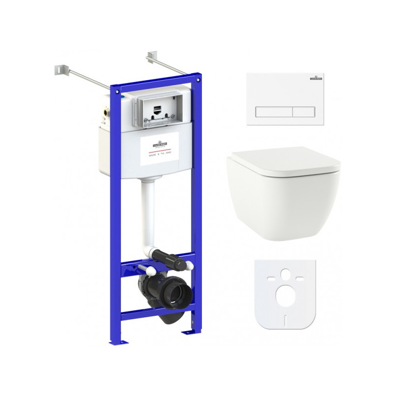 Инсталляция c унитазом Laviniа Boho Relfix One Rimless 77050157