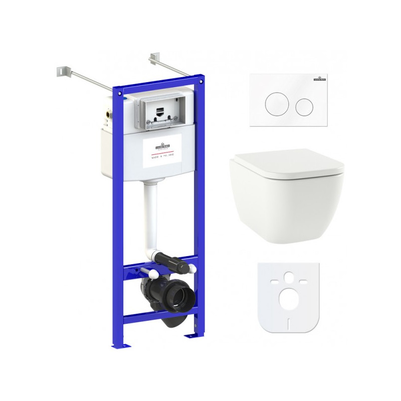 Инсталляция c унитазом Laviniа Boho Relfix One Rimless 77050161