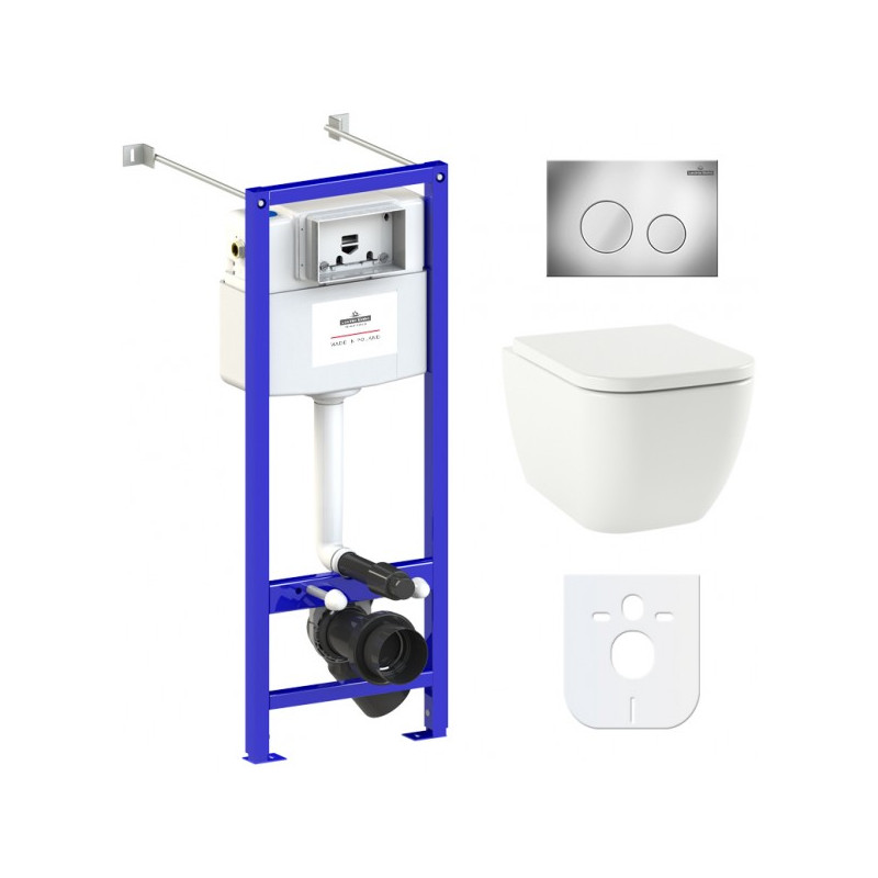 Инсталляция c унитазом Laviniа Boho Relfix One Rimless 77050162