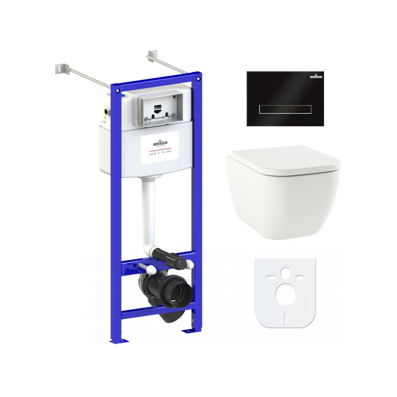 Инсталляция c унитазом Laviniа Boho Relfix One Rimless 77050166