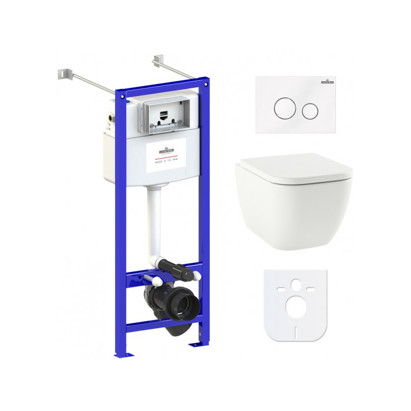 Инсталляция c унитазом Laviniа Boho Relfix One Rimless 77050167