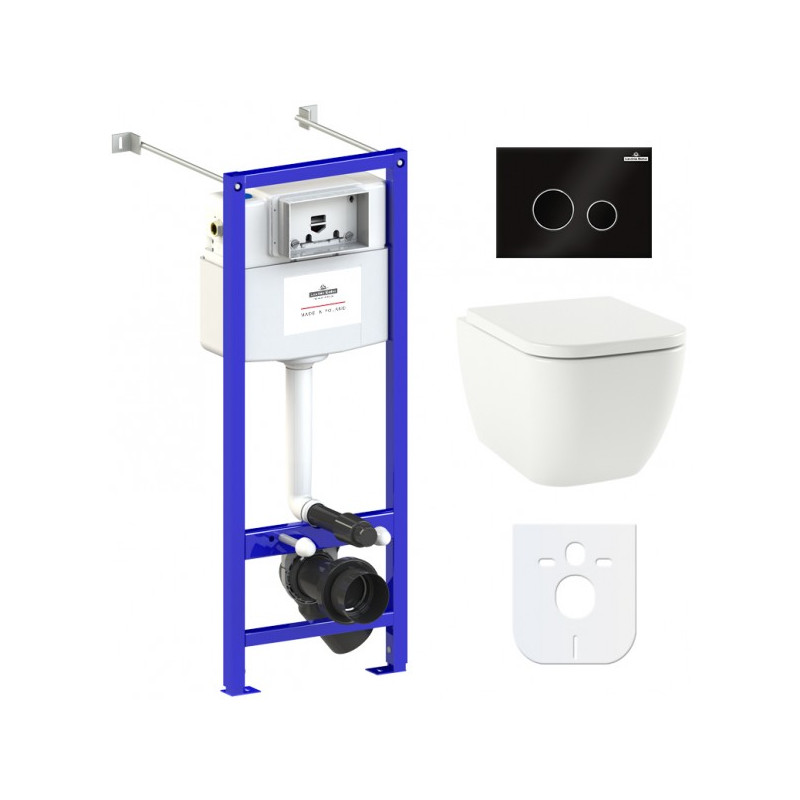 Инсталляция c унитазом Laviniа Boho Relfix One Rimless 77050168