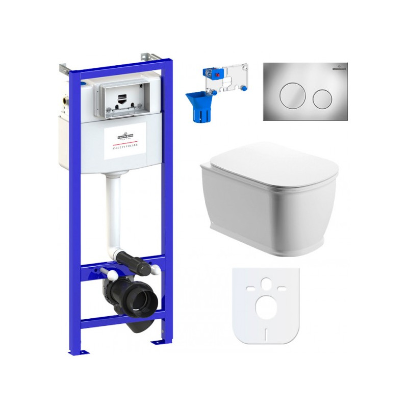 Инсталляция c унитазом Laviniа Boho Relfix Bell Pro Rimless 87040042