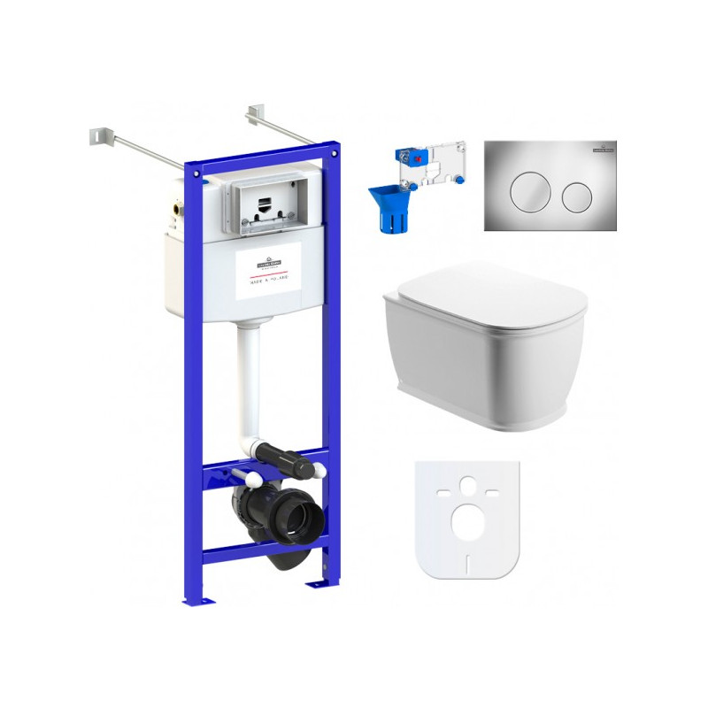 Инсталляция c унитазом Laviniа Boho Relfix Bell Pro Rimless 87050126