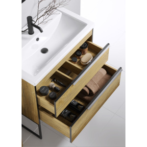 Тумба с умывальником Aqwella Fargo 100 FRG0110DB