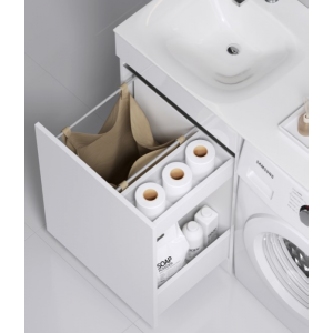 Тумба под стиральную машину Aqwella Forma 115 FOR0105KL вид внутри