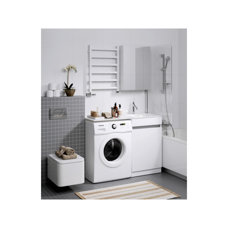 Тумба под стиральную машину Aqwella Forma 115 FOR0105KR в интерьере