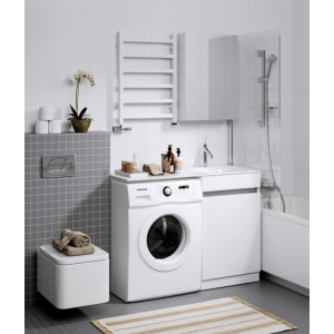 Тумба под стиральную машину Aqwella Forma 115 FOR0105KR в интерьере