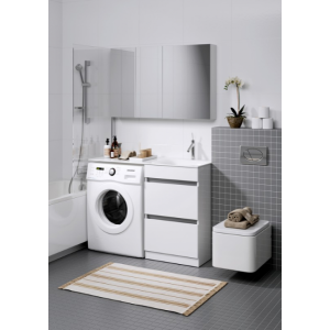 Тумба под стиральную машину Aqwella Forma 115 FOR01052 R в интерьере