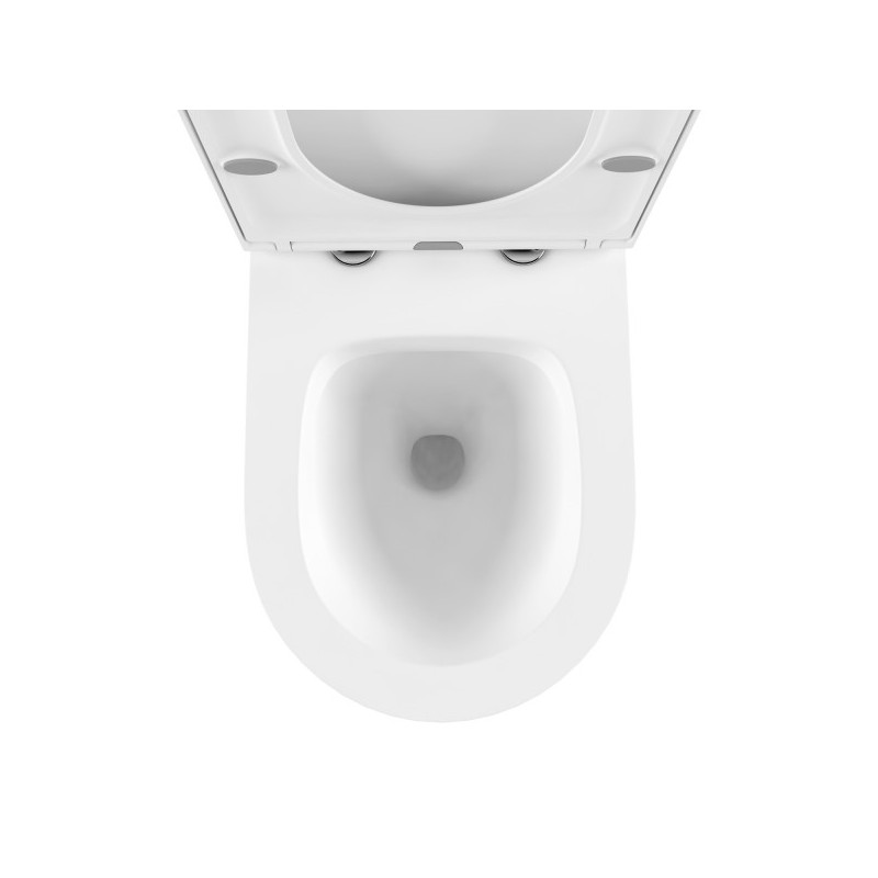 Инсталляция c унитазом Laviniа Boho Relfix Biore Rimless 75110192 унитаз вид сверху