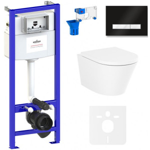 Инсталляция c унитазом Laviniа Boho Relfix Biore Rimless 75110194