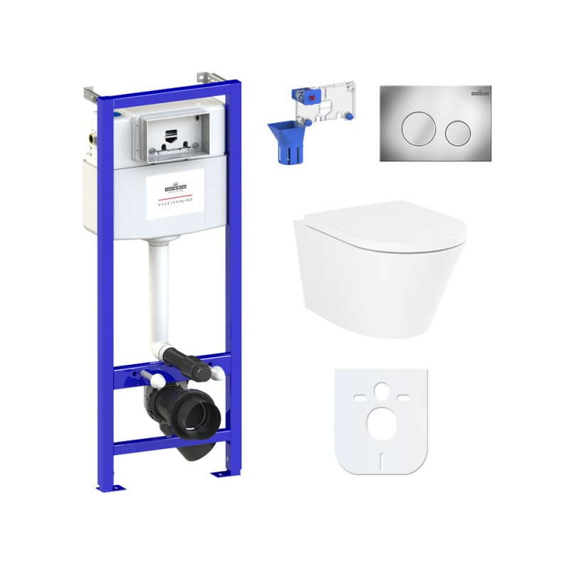 Инсталляция c унитазом Laviniа Boho Relfix Biore Rimless 87040102