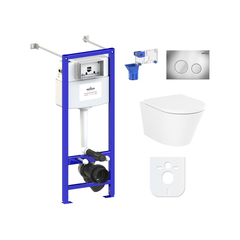 Инсталляция c унитазом Laviniа Boho Relfix Biore Rimless 87050186