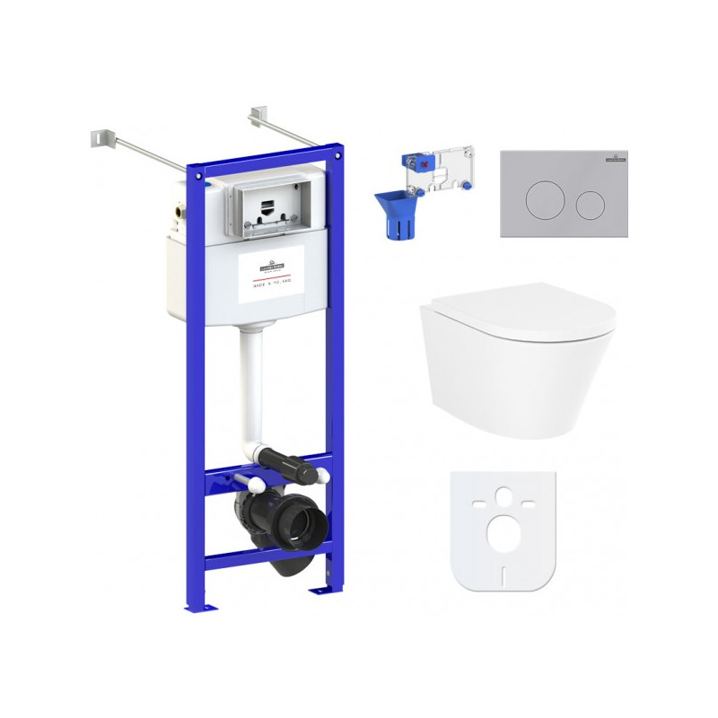 Инсталляция c унитазом Laviniа Boho Relfix Biore Rimless 87050187