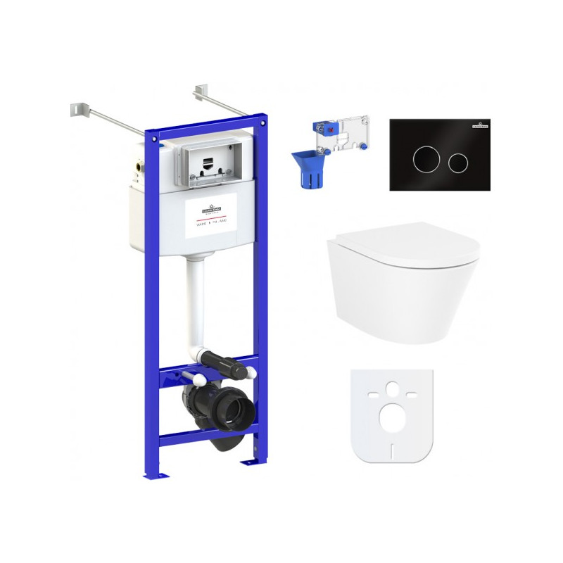 Инсталляция c унитазом Laviniа Boho Relfix Biore Rimless 87050192