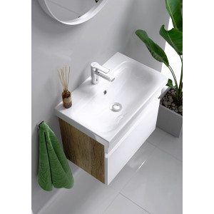 Тумба с умывальником Aqwella Smart 60 SRT0106DB вид с