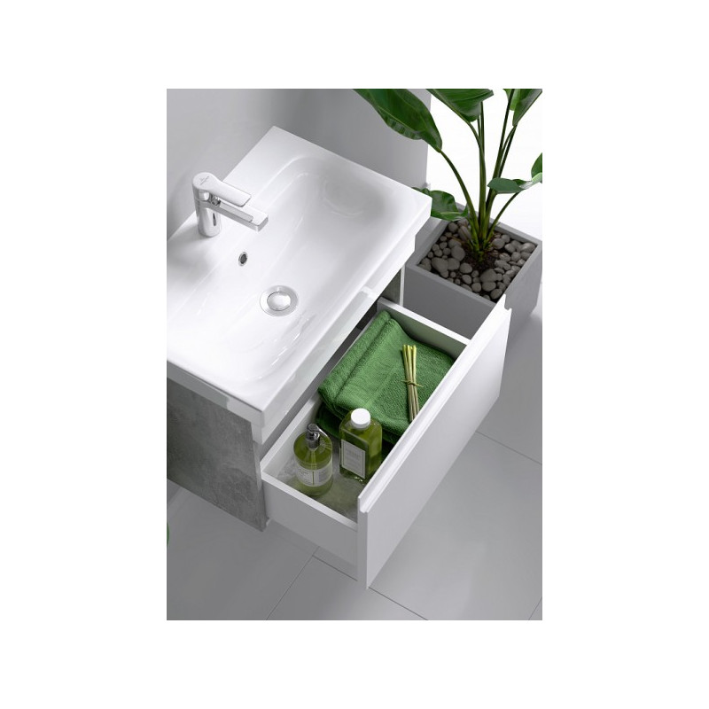 Тумба с умывальником Aqwella Smart 80 SRT0108BS вид внутри