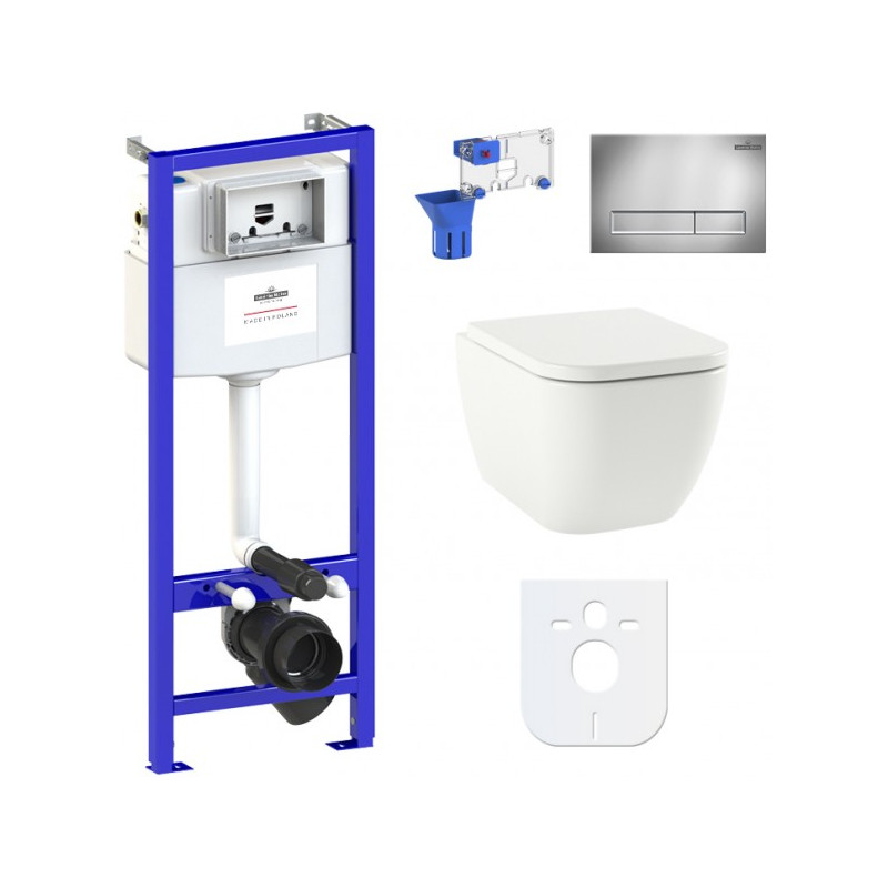 Инсталляция c унитазом Laviniа Boho Relfix One Compacto 87040062