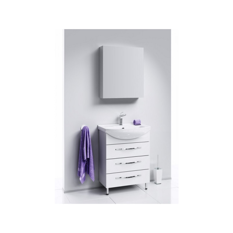 Тумба с умывальником Aqwella Аллегро 60 Agr.01.06/3 в интерьере