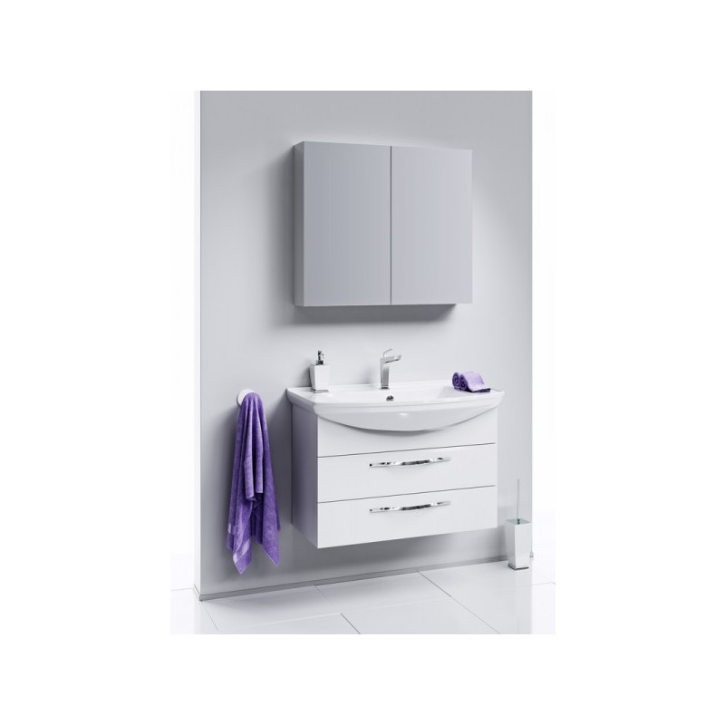 Тумба с умывальником Aqwella Аллегро 70 Agr.01.07/2 в интерьере