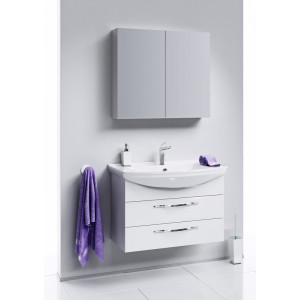 Тумба с умывальником Aqwella Аллегро 70 Agr.01.07/2 в интерьере