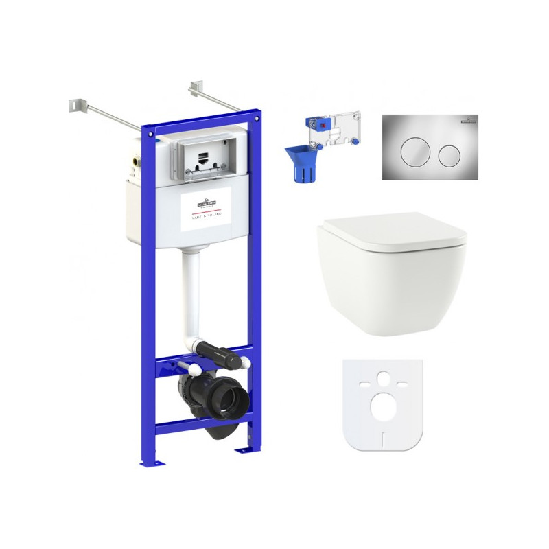 Инсталляция c унитазом Laviniа Boho Relfix One Compacto 87050150