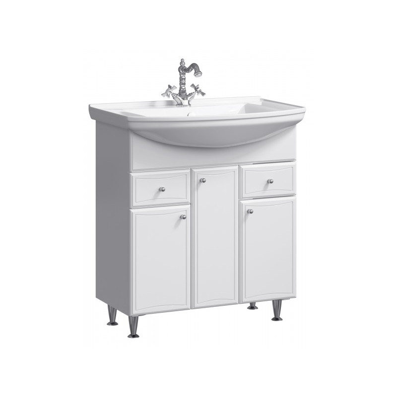 Тумба с умывальником Aqwella Барселона 85 BA0108K