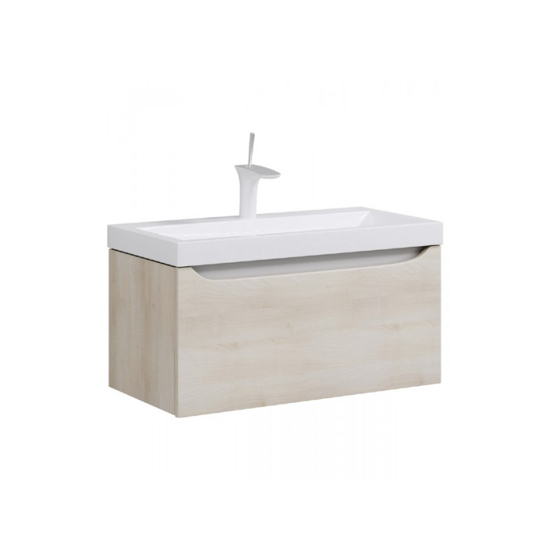 Тумба с умывальником Aqwella Верона 80 Ver.01.08/А