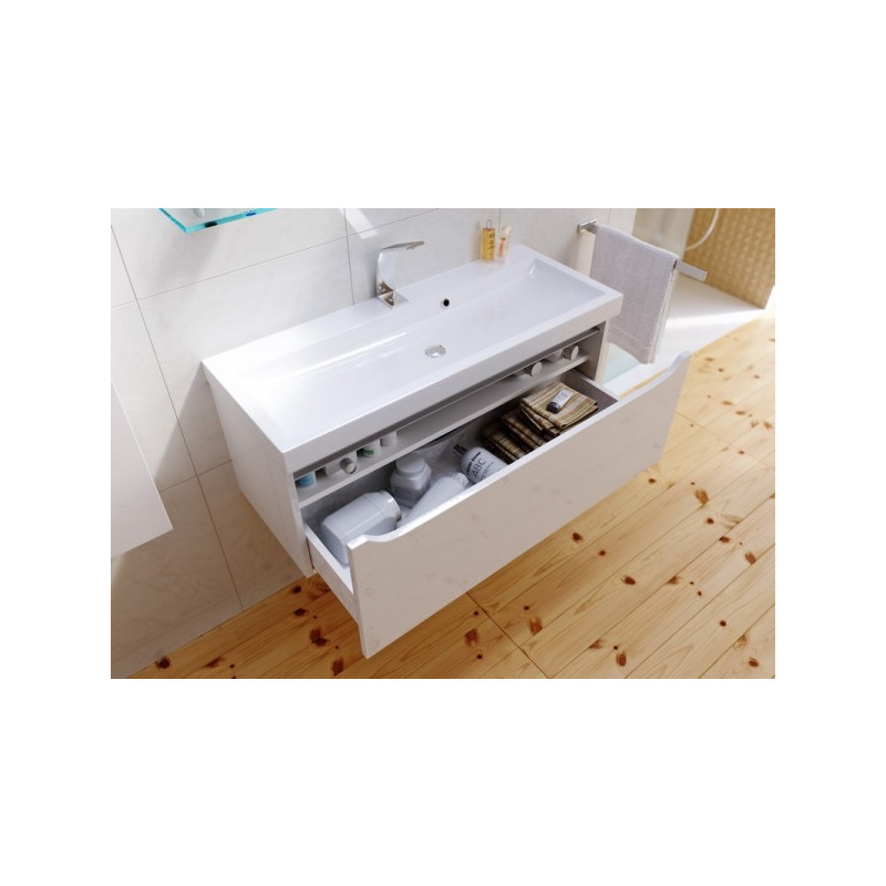 Тумба с умывальником Aqwella Верона 100 Ver.01.10/W вид внутри