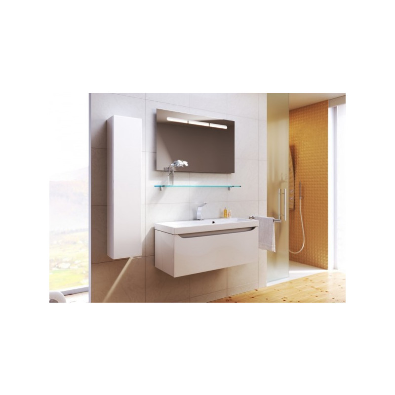 Тумба с умывальником Aqwella Верона 100 Ver.01.10/W в интерьере