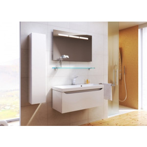 Тумба с умывальником Aqwella Верона 100 Ver.01.10/W в интерьере