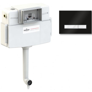 Бачок скрытого монтажа Lavinia Boho RelFix с кнопкой 77030043