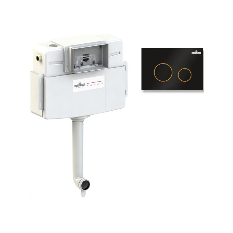 Бачок скрытого монтажа Lavinia Boho RelFix с кнопкой 77030048