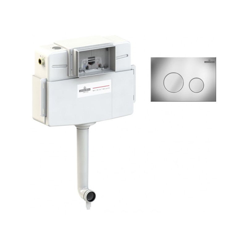 Бачок скрытого монтажа Lavinia Boho RelFix с кнопкой 77030030