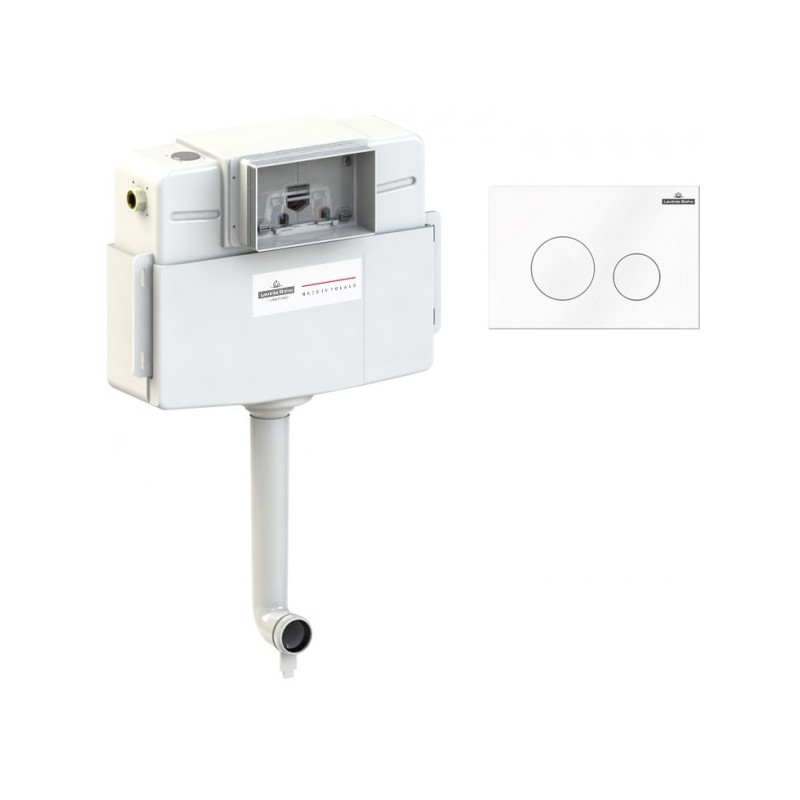 Бачок скрытого монтажа Lavinia Boho RelFix с кнопкой 77030029