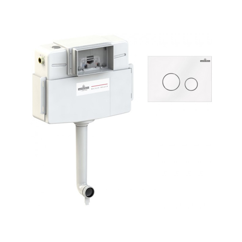 Бачок скрытого монтажа Lavinia Boho RelFix с кнопкой 77030035