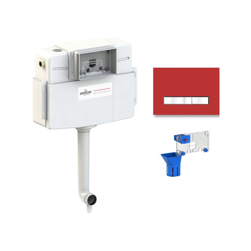 Бачок скрытого монтажа Lavinia Boho RelFix с кнопкой 77030067