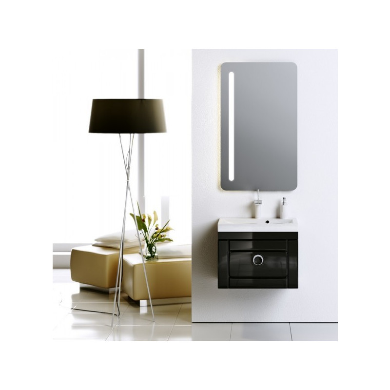 Тумба с умывальником Aqwella Инфинити 60 Inf.01.06/001/BLK в интерьере