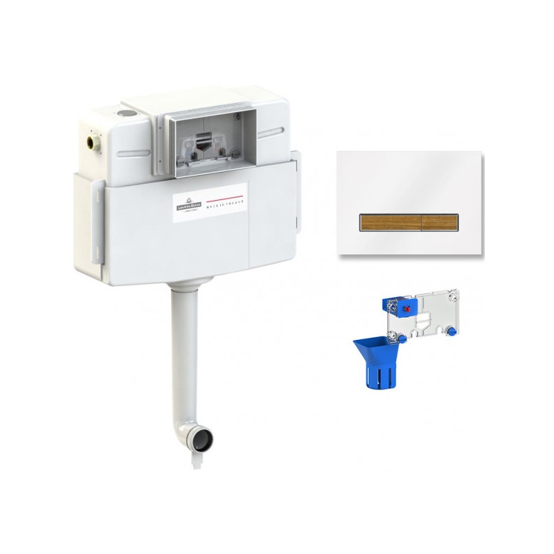 Бачок скрытого монтажа Lavinia Boho RelFix с кнопкой 77030074