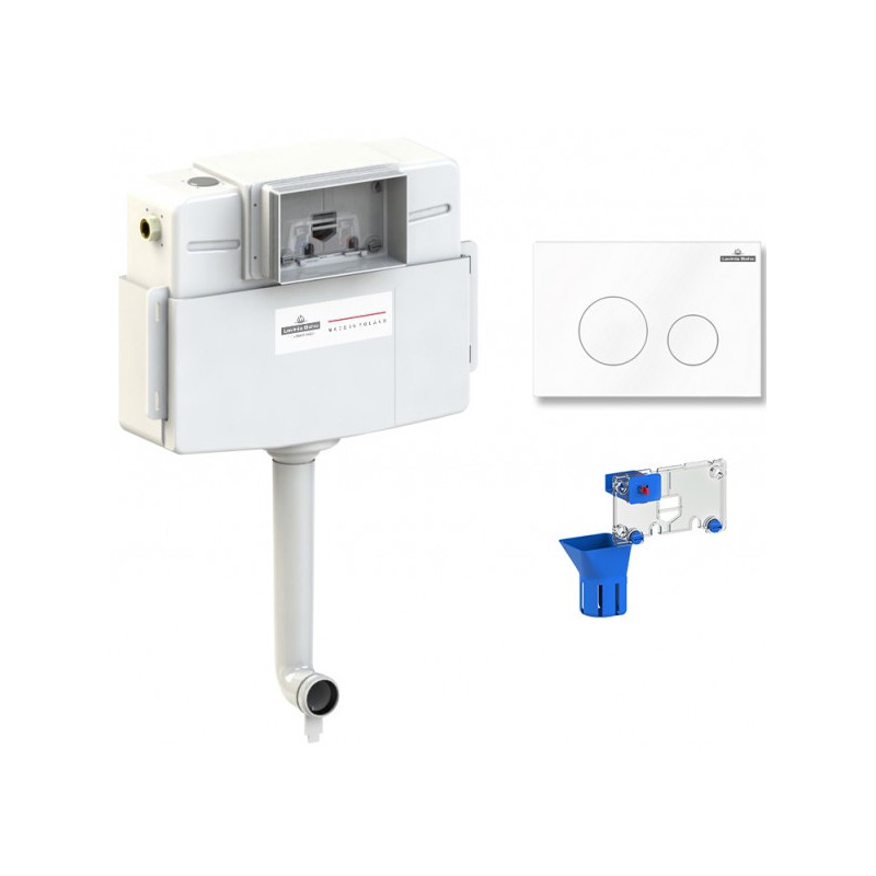 Бачок скрытого монтажа Lavinia Boho RelFix с кнопкой 77030058