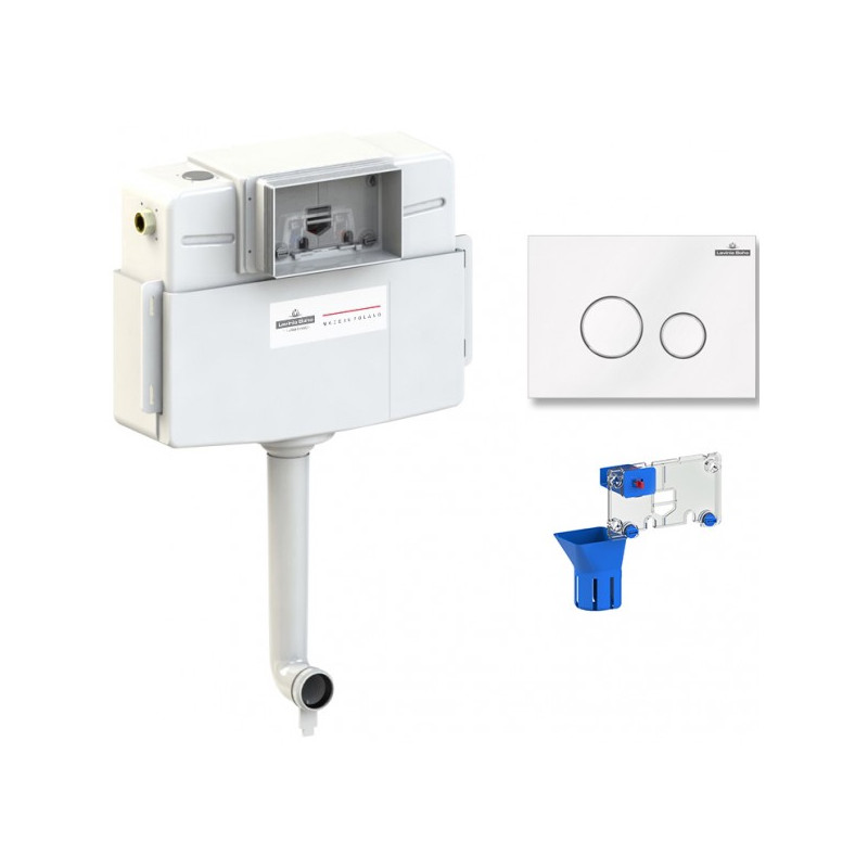 Бачок скрытого монтажа Lavinia Boho RelFix с кнопкой 77030064