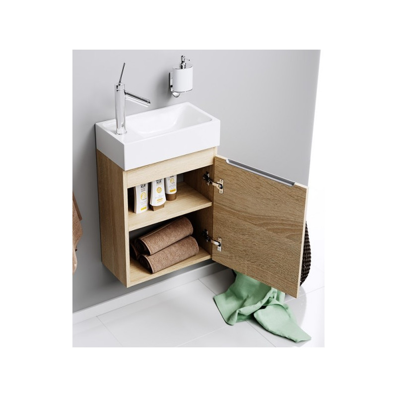 Тумба с умывальником Aqwella Леон-МР 40 Ln-MP.01.04/DS вид внутри