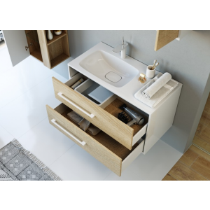 Тумба с умывальником Aqwella Майами 90 Mai.01.09/L вид внутри