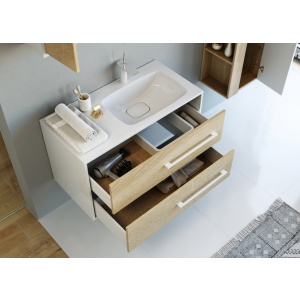 Тумба с умывальником Aqwella Майами 90 Mai.01.09/R вид внутри