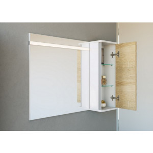 Шкаф Aqwella Майами 25 Mai.04.25 с зеркалом