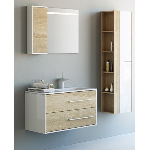 Шкаф-пенал Aqwella Майами 40 Mai.05.04 в интерьере